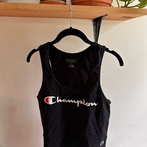 Champion Black Sleeveless Top